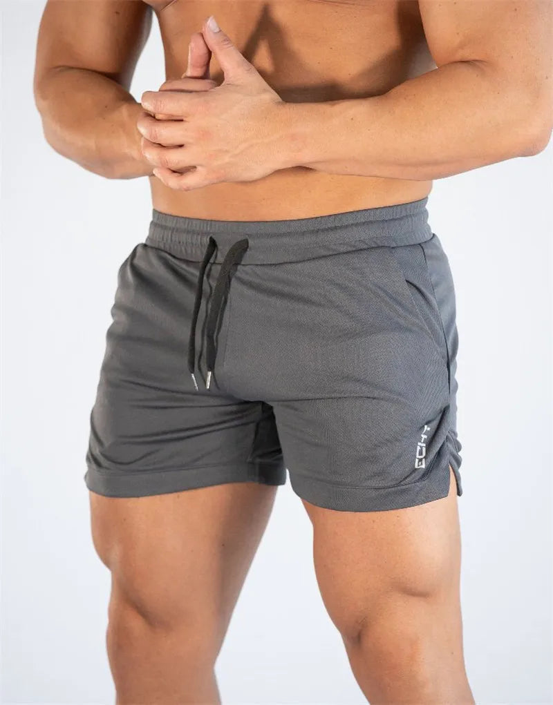 Workout Running Grid quick-drying compression Shorts