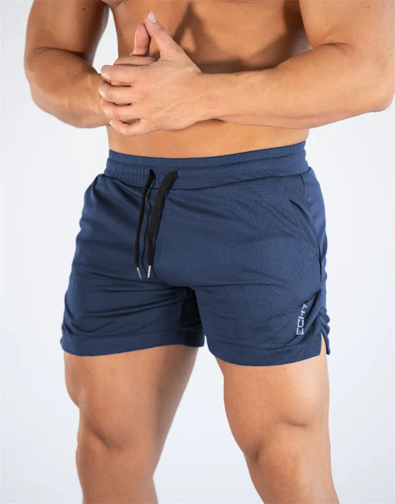 Workout Running Grid quick-drying compression Shorts