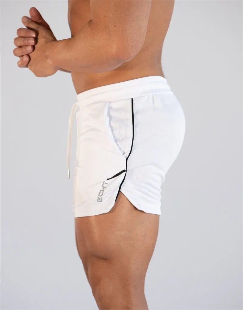 Workout Running Grid quick-drying compression Shorts