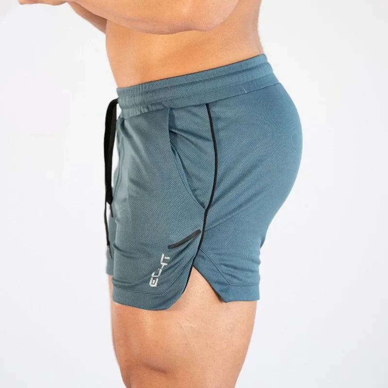 Workout Running Grid quick-drying compression Shorts