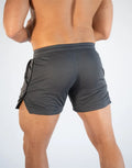 Workout Running Grid quick-drying compression Shorts