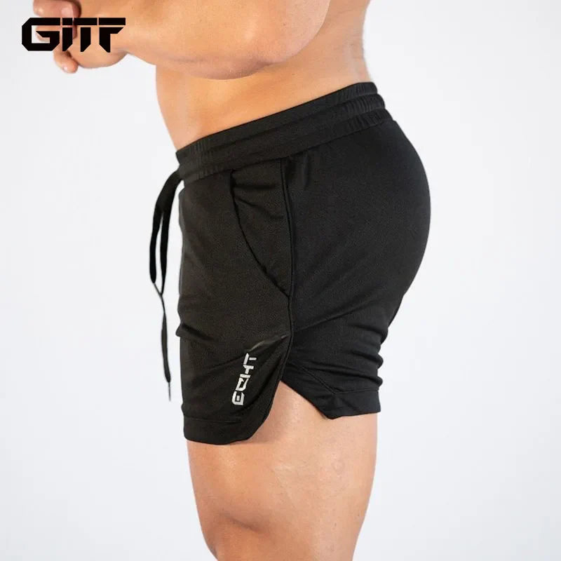 Workout Running Grid quick-drying compression Shorts