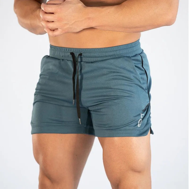 Workout Running Grid quick-drying compression Shorts