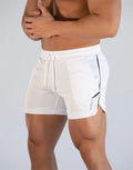 Workout Running Grid quick-drying compression Shorts