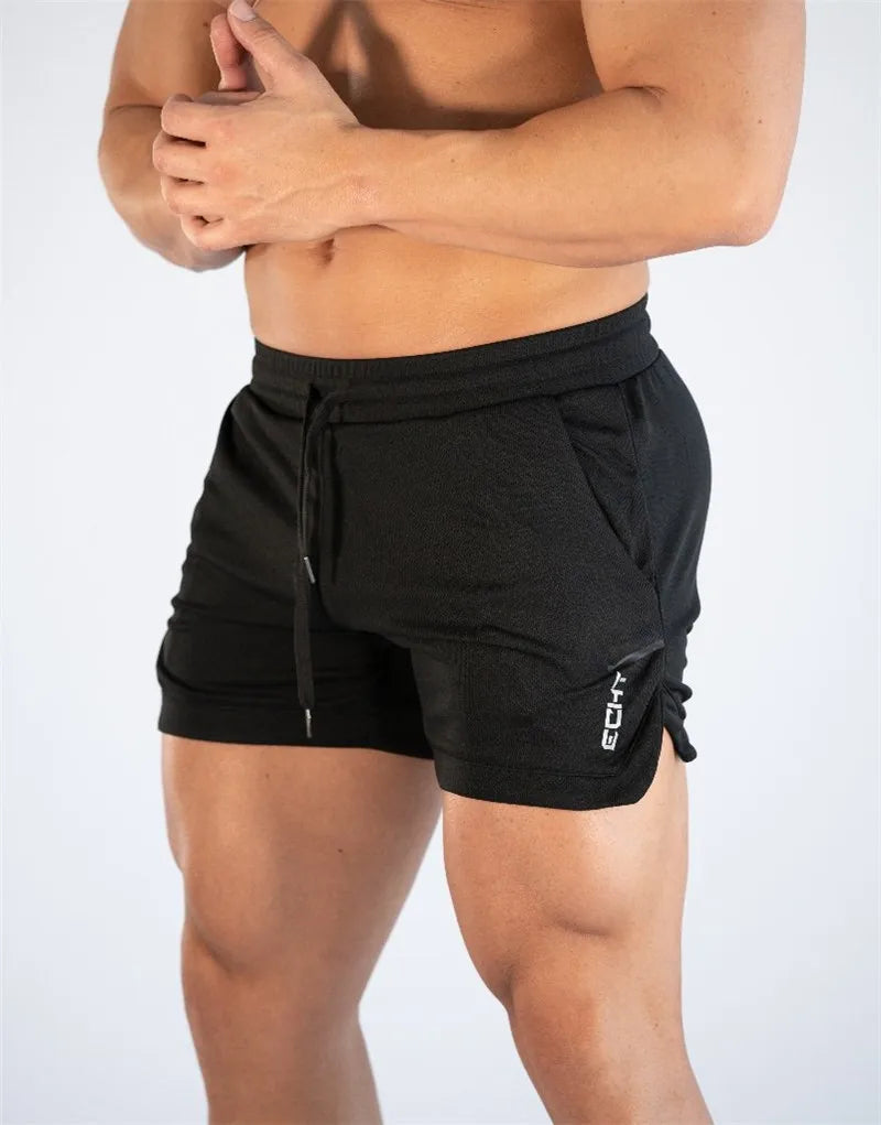 Workout Running Grid quick-drying compression Shorts