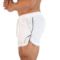 Workout Running Grid quick-drying compression Shorts