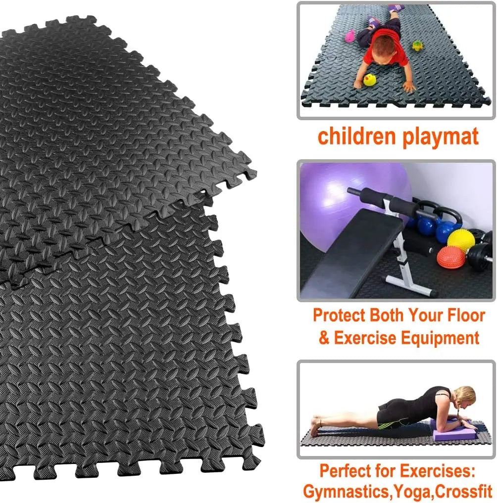 Yoga Home Gym Equipment Mat Non-Slip Floor Mat for Kids