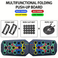 Push-up Board Set With Handles Foldable Fitness Equipment