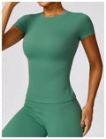 Short Sleeve Round Neck